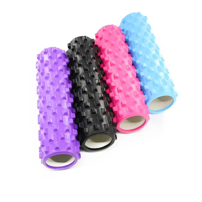 1Pc Yoga Block Yoga Column Gym Fitness Foam Roller Pilates mini Exercise Back Muscle Massage Roller Soft Yoga Block Pilates Gym