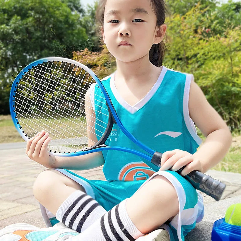 1coverTennis racket with string set tennis trainer base single person practice rebound sports and fitness equipment
