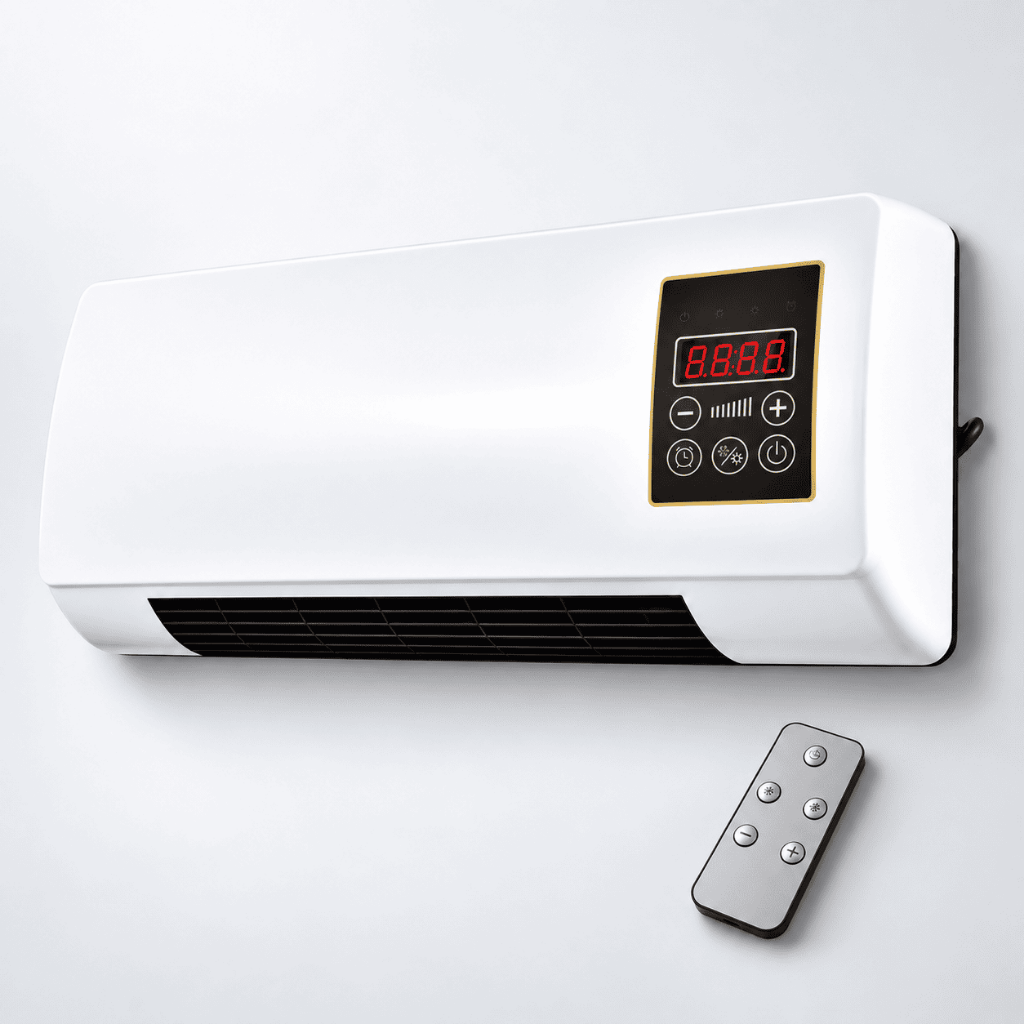 Convector de pared con su mando a distancia
