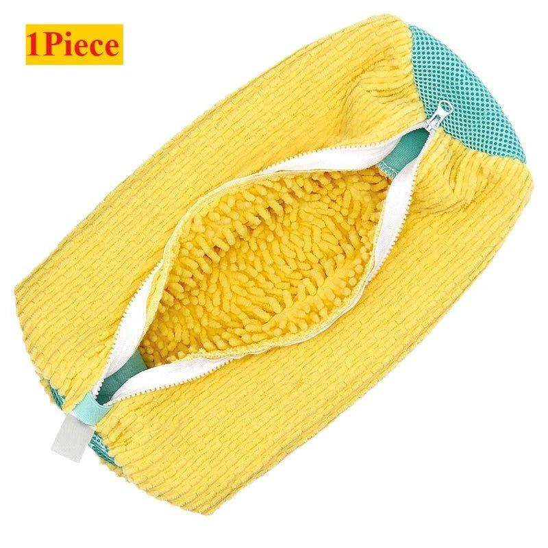 1/2PCS Washing Shoes Bag Cotton Shoes Laundry Bags Easily Remove Dirt Washing Bags Anti-Deformation Shoes Clothes Organizer - Shopping Monks