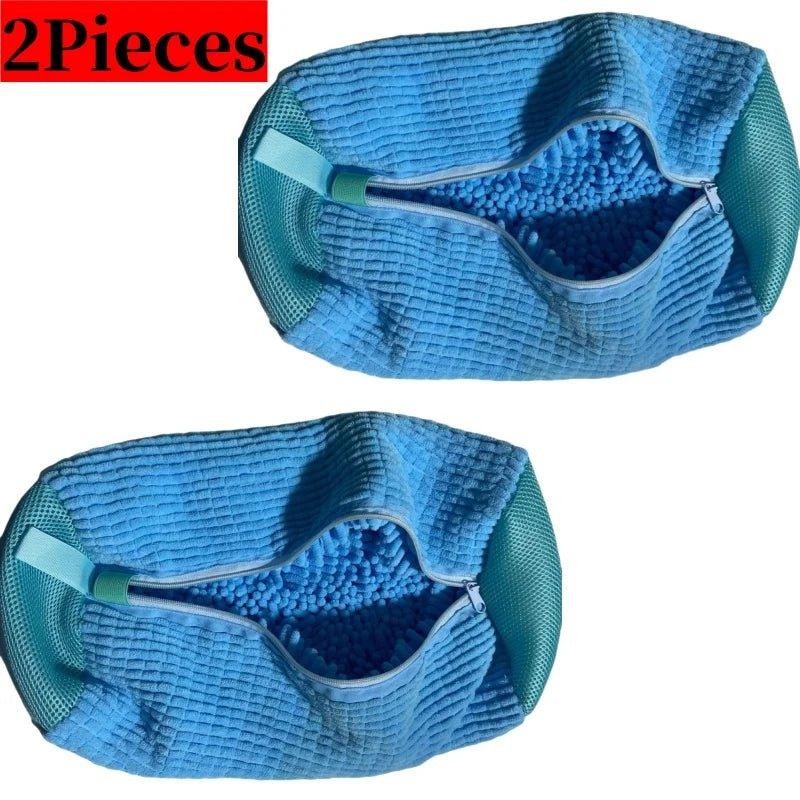 1/2PCS Washing Shoes Bag Cotton Shoes Laundry Bags Easily Remove Dirt Washing Bags Anti-Deformation Shoes Clothes Organizer - Shopping Monks