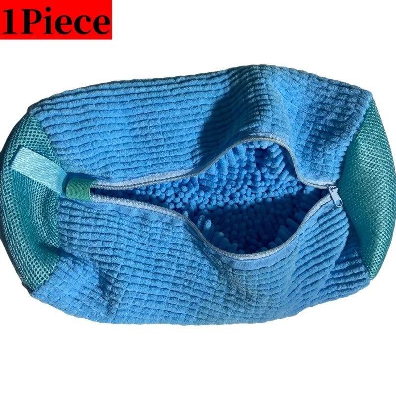 1/2PCS Washing Shoes Bag Cotton Shoes Laundry Bags Easily Remove Dirt Washing Bags Anti-Deformation Shoes Clothes Organizer - Shopping Monks