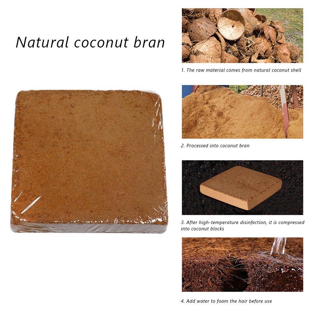 1/3/5pcs Organic Coconut Coir for Plants- 5PCS - Shopping Monks