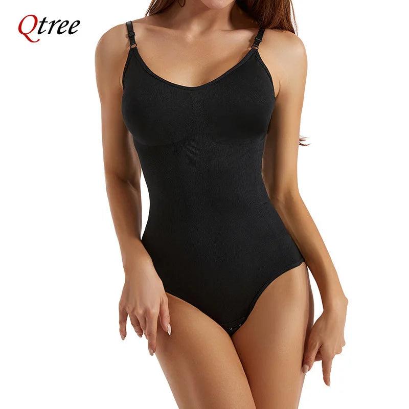 Bodysuit Shapewear Women's Tummy Control Sculpting Bodysuit Body Shaping One-piece Underwear Slimming Shapewear - Shopping Monks