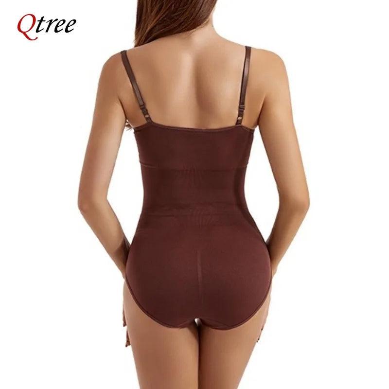 Bodysuit Shapewear Women's Tummy Control Sculpting Bodysuit Body Shaping One-piece Underwear Slimming Shapewear - Shopping Monks