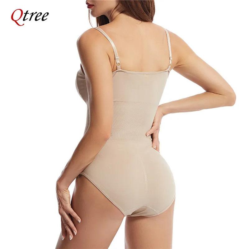 Bodysuit Shapewear Women's Tummy Control Sculpting Bodysuit Body Shaping One-piece Underwear Slimming Shapewear - Shopping Monks