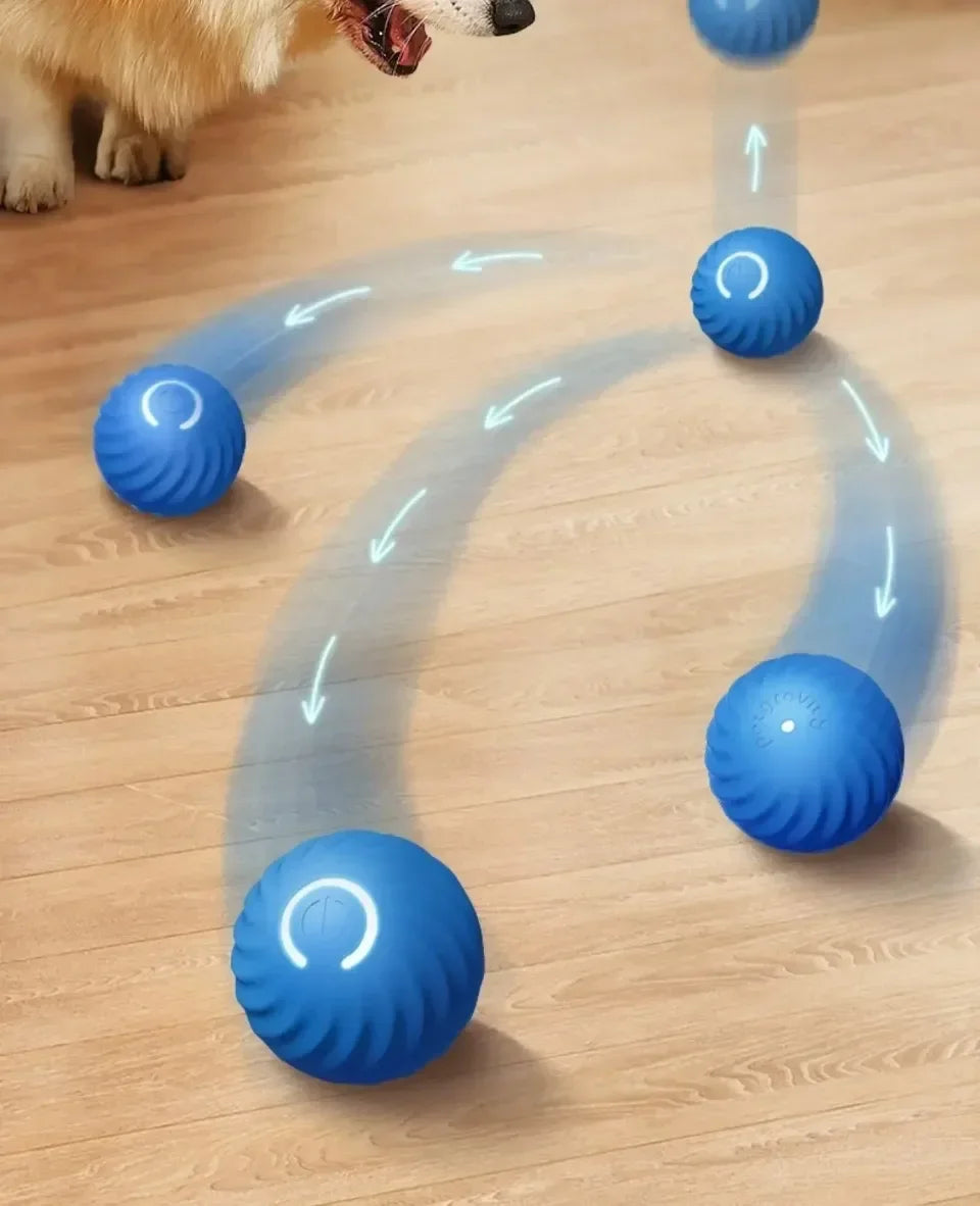 Pet Toy Ball Electronic Interactive Dog Toy Ball Electronic Interactive Smart Moving Gravity Jumping  Pet Products Rechargeable