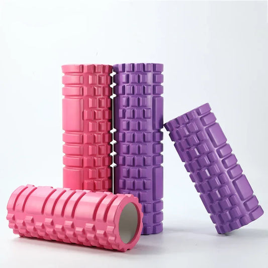 1Pc Yoga Block Yoga Column Gym Fitness Foam Roller Pilates mini Exercise Back Muscle Massage Roller Soft Yoga Block Pilates Gym