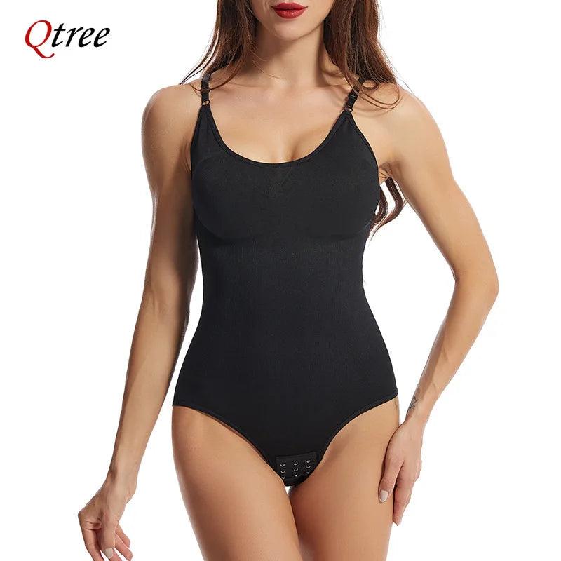 Bodysuit Shapewear Women's Tummy Control Sculpting Bodysuit Body Shaping One-piece Underwear Slimming Shapewear - Shopping Monks