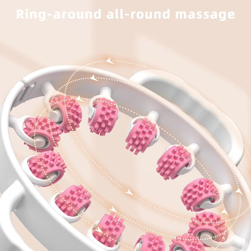 2PCS Foam Roller-Cellulite Massager Roller,Cellulite Remover Muscle Massage Roller for Body,Deep Massage Tool for Relieve Muscle