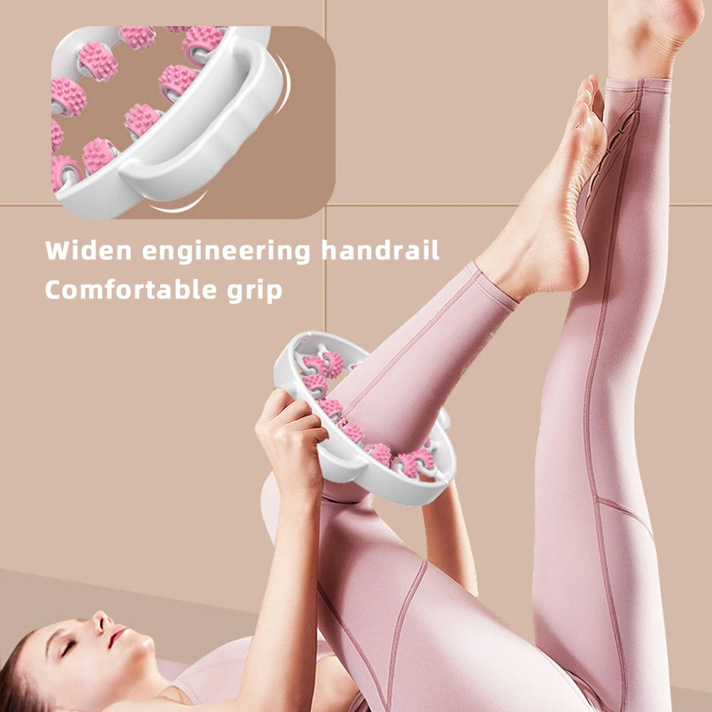 2PCS Foam Roller-Cellulite Massager Roller,Cellulite Remover Muscle Massage Roller for Body,Deep Massage Tool for Relieve Muscle