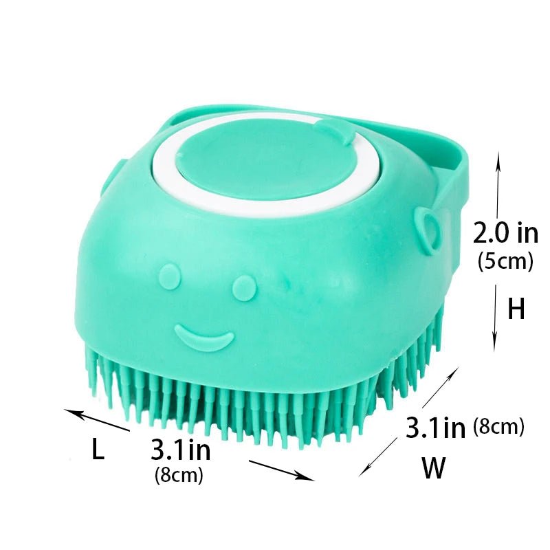 Bathroom Puppy Big Dog Cat Bath Massage Gloves Brush Soft Safety Silicone Pet Accessories for Dogs Cats Tools Mascotas Products - Shopping Monks