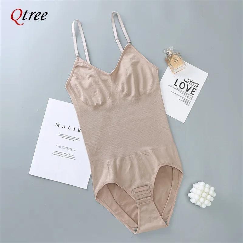 Bodysuit Shapewear Women's Tummy Control Sculpting Bodysuit Body Shaping One - piece Underwear Slimming Shapewear - Shopping Monks