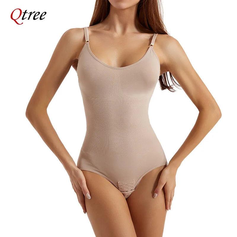 Bodysuit Shapewear Women's Tummy Control Sculpting Bodysuit Body Shaping One - piece Underwear Slimming Shapewear - Shopping Monks