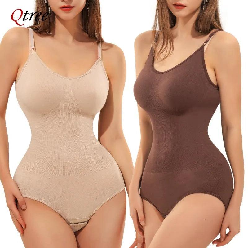 Bodysuit Shapewear Women's Tummy Control Sculpting Bodysuit Body Shaping One - piece Underwear Slimming Shapewear - Shopping Monks