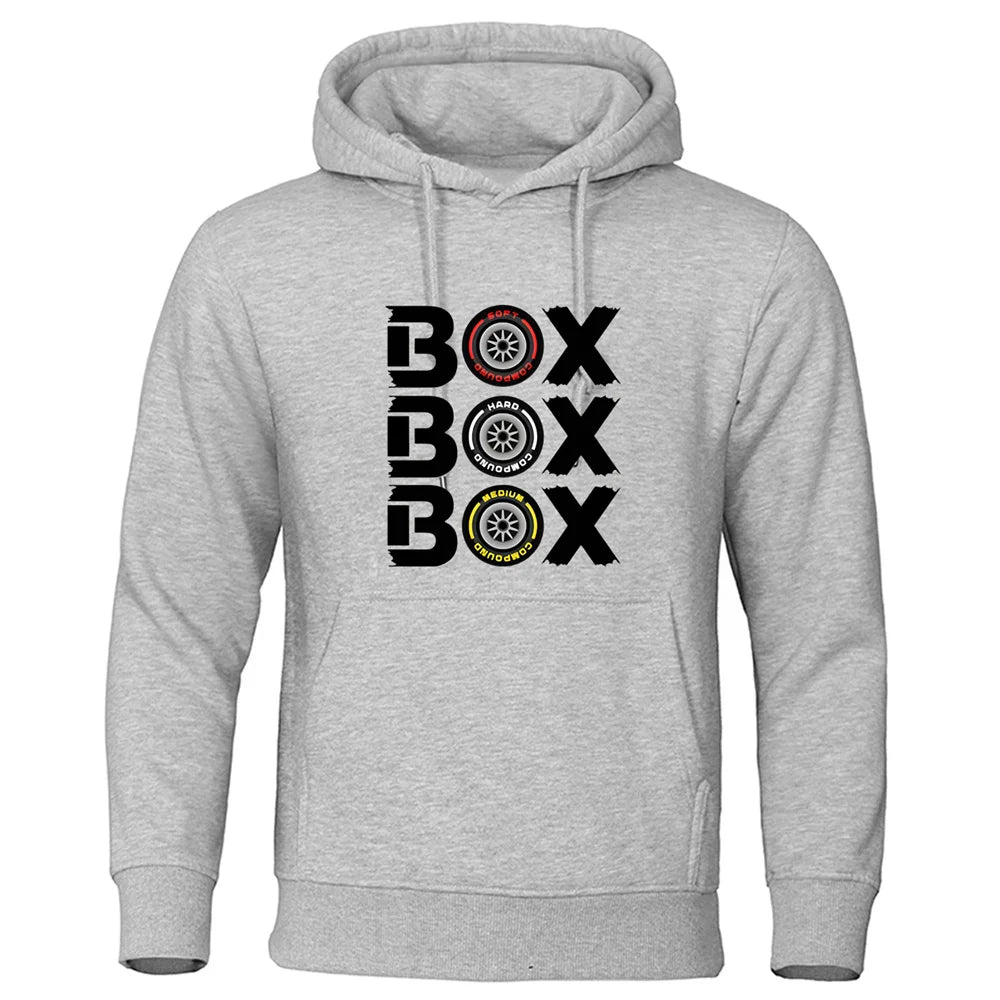 Box Box Hodies F1 tire composite V2 sports shirt men's and women's loose casual sports jacket - Shopping Monks