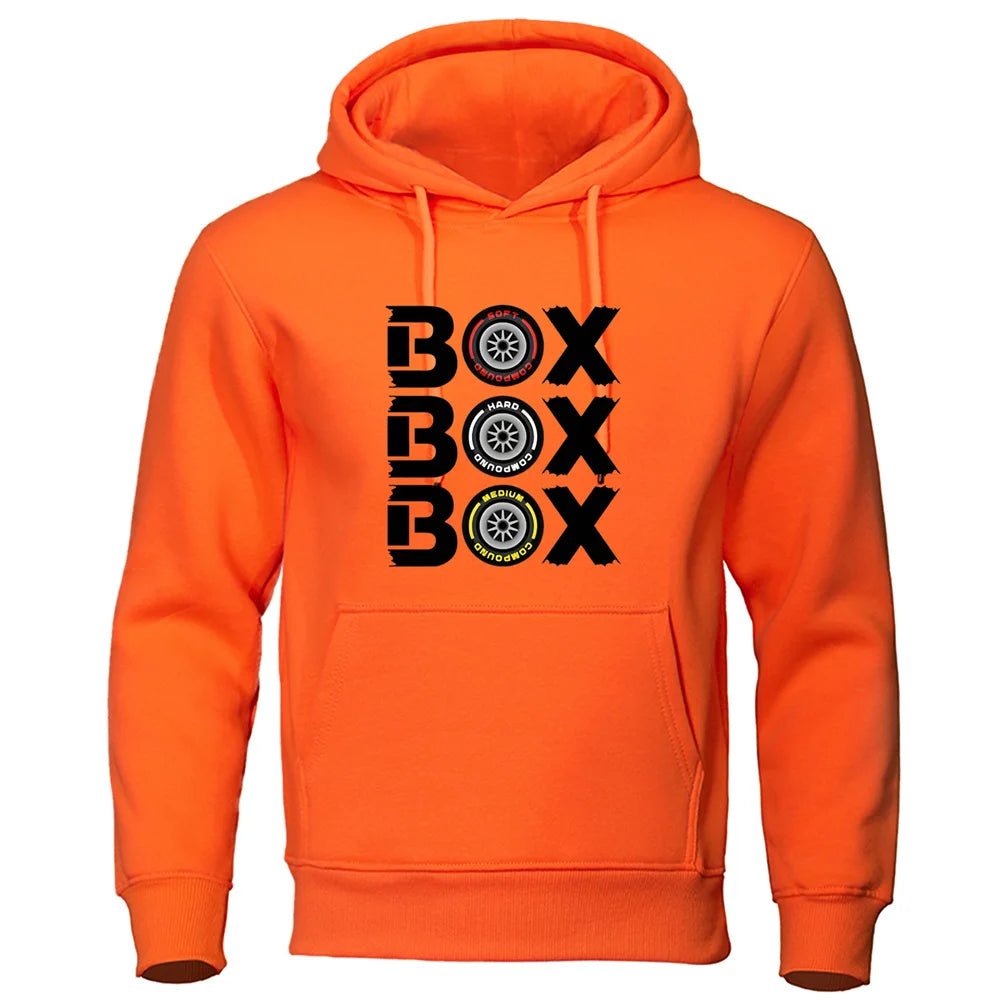 Box Box Hodies F1 tire composite V2 sports shirt men's and women's loose casual sports jacket - Shopping Monks