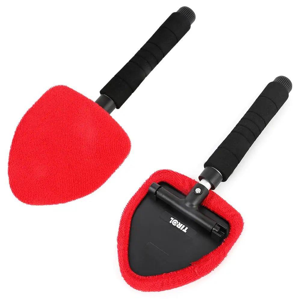 Car Windshield Telescopic Microfiber Cleaning Tool - Shopping Monks