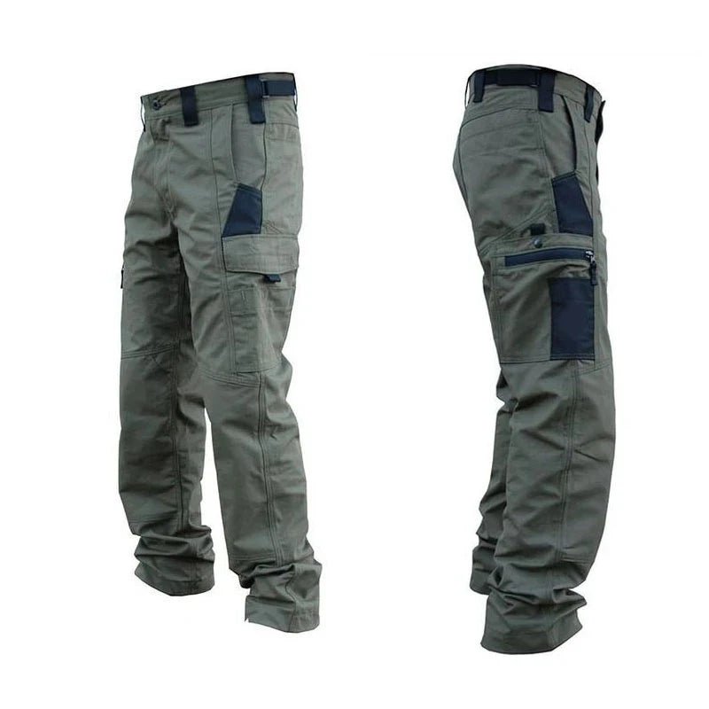 Men's Cargo Pants Multi Pockets Work Trousers Casual Tactical Pants Male Outwear Straight Autumn Winter Wear - resisting Trousers - Shopping Monks