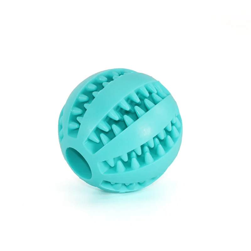 Natural Rubber Pet Dog Toys Dog Chew Toys Tooth Cleaning Treat Ball Extra - tough Interactive Elasticity Ball5cm for Pet Products - Shopping Monks