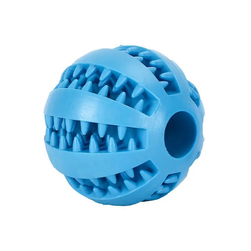 Natural Rubber Pet Dog Toys Dog Chew Toys Tooth Cleaning Treat Ball Extra - tough Interactive Elasticity Ball5cm for Pet Products - Shopping Monks