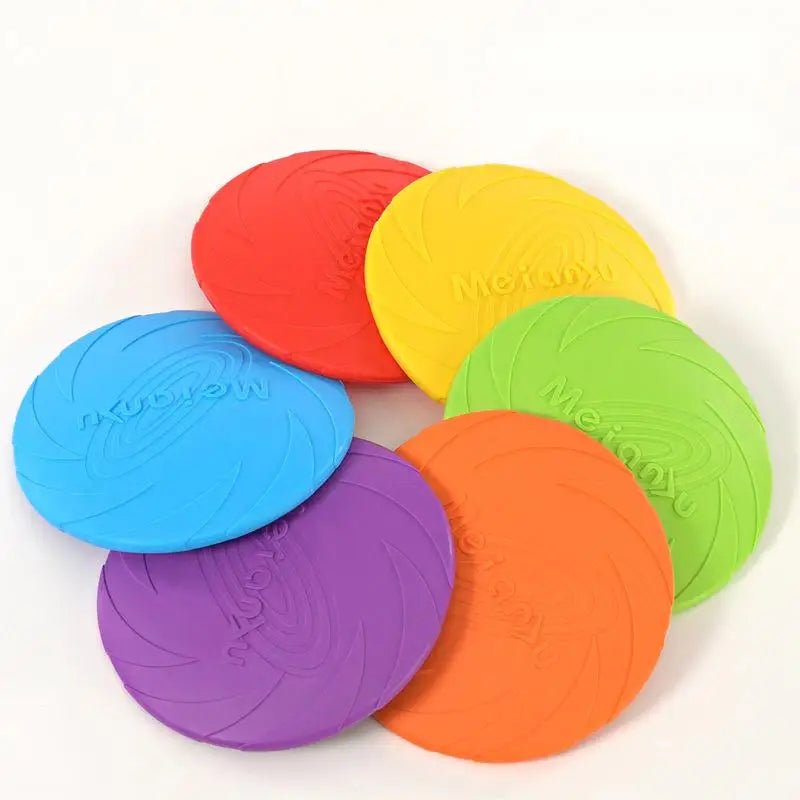 OUZEY Bite Resistant Flying Disc Toys For Dog Multifunction Pet Puppy Training Toys Outdoor Interactive Game Pet Dogs Products - Shopping Monks