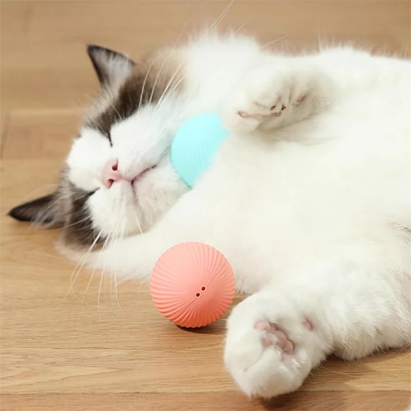 Smart Dog Toy Ball Electronic Interactive Pet Toy Moving Ball USB Automatic Moving Bouncing for Puppy Birthday Gift Cat Products - Shopping Monks