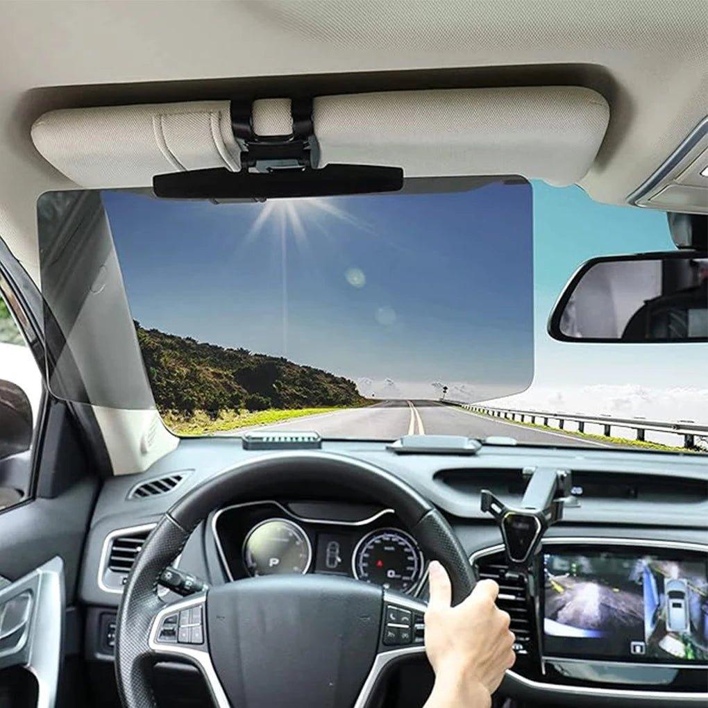 Universal HD Car Sun Visor Extensions Anti-Dazzle Anti-UV Polarized Sunshade Plate Clear Vision SUVs Trucks Accessories - Shopping Monks